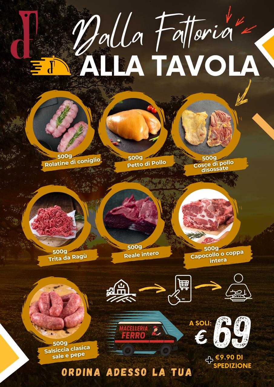 🥩 BOX CARNE FATTORIA IN TAVOLA – Edizione Novembre